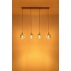 Globo lighting Antonio hanging light beige, 4-light sources