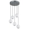 Globo lighting Simmons hanging light LED grey, 1-light source