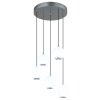Globo lighting Simmons hanging light LED grey, 1-light source