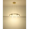 Globo lighting Castela hanging light LED gold, 1-light source