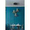 Globo lighting Dorthy hanging light grey, black, 3-light sources