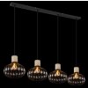 Globo lighting Dorthy hanging light grey, black, 4-light sources