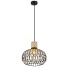 Globo lighting Dorthy hanging light grey, black, 1-light source