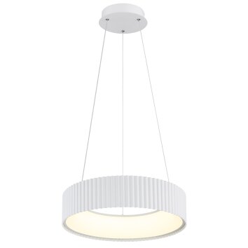 Globo lighting Kemp hanging light LED white, 1-light source
