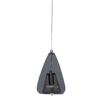 Globo lighting Vera hanging light black, 1-light source