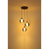 Globo lighting Ulf hanging light black, 3-light sources