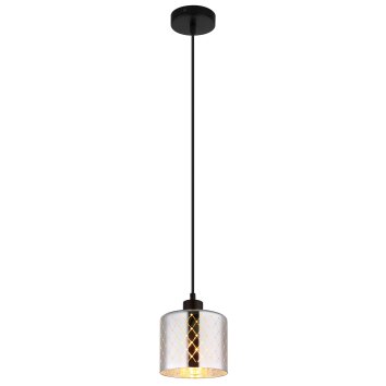 Globo lighting Alonso hanging light black, 1-light source