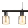 Globo lighting Villegas hanging light black, 4-light sources