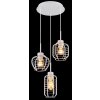 Globo lighting Nesa hanging light white, 3-light sources