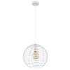 Globo lighting Nesa hanging light white, 1-light source