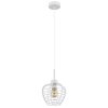 Globo lighting Nesa hanging light white, 1-light source