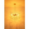 Globo lighting Queena chandelier gold, 8-light sources