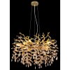 Globo lighting Queena chandelier gold, 10-light sources
