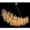 Globo lighting Queena chandelier gold, 16-light sources