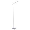 Globo lighting Marek floor lamp LED matt nickel, 1-light source