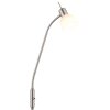 Globo lighting Malte floor lamp matt nickel, 1-light source