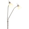 Globo lighting Malte floor lamp matt nickel, 2-light sources
