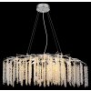 Globo lighting Laverne chandelier chrome, 9-light sources