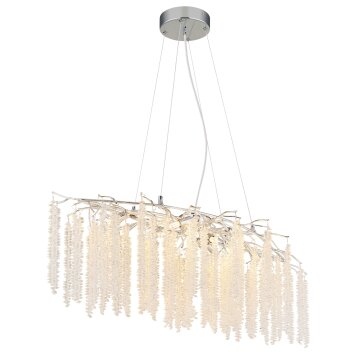 Globo lighting Laverne chandelier chrome, 9-light sources