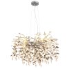 Globo lighting Queena chandelier silver, 10-light sources