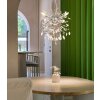 Globo lighting Queena chandelier silver, 4-light sources