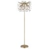 Globo lighting Queena floor lamp gold, 5-light sources