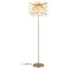 Globo lighting Queena floor lamp gold, 5-light sources