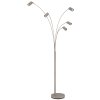 Globo lighting Robby floor lamp sand-coloured, 5-light sources