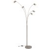 Globo lighting Robby floor lamp sand-coloured, 5-light sources