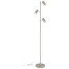 Globo lighting Robby floor lamp sand-coloured, 3-light sources