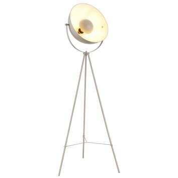 Globo lighting Timo floor lamp sand-coloured, 1-light source
