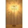 Globo lighting Queena floor lamp silver, 5-light sources