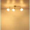 Globo lighting Malte ceiling light matt nickel, 3-light sources