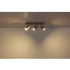 Globo lighting Robby ceiling light sand-coloured, 3-light sources