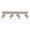 Globo lighting Robby ceiling light sand-coloured, 4-light sources