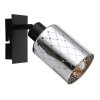 Globo lighting Alonso wall light, wall spotlight black, 1-light source
