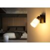 Globo lighting Villegas wall light, wall spotlight black, 1-light source