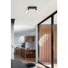 Globo lighting Villegas ceiling light black, 2-light sources