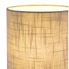 Globo lighting Benson table lamp matt nickel, 1-light source