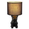 Globo lighting Dogo table lamp black, 1-light source
