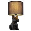 Globo lighting Dogo table lamp black, 1-light source