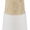 NOWA lighting Paulin table lamp sand-coloured, stone appearance, 1-light source
