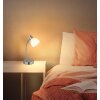 Globo lighting Malte table lamp matt nickel, 1-light source