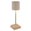 Globo lighting Dixon table lamp LED sand-coloured, 1-light source