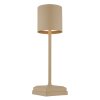 Globo lighting Dixon table lamp LED sand-coloured, 1-light source