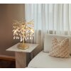 Globo lighting Queena table lamp gold, 3-light sources