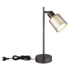 Globo lighting Villegas table lamp black, 1-light source