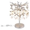 Globo lighting Queena table lamp silver, 3-light sources