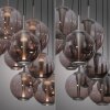 Paul Neuhaus lights E-Infinity pendant light LED bronze, 10-light sources, Remote control