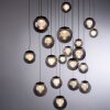 Paul Neuhaus lights Popup pendant light LED grey, 19-light sources, Remote control